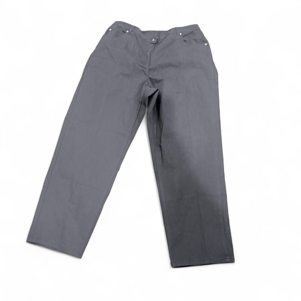 NWT Ruby Rd. black wide leg pants size 16W